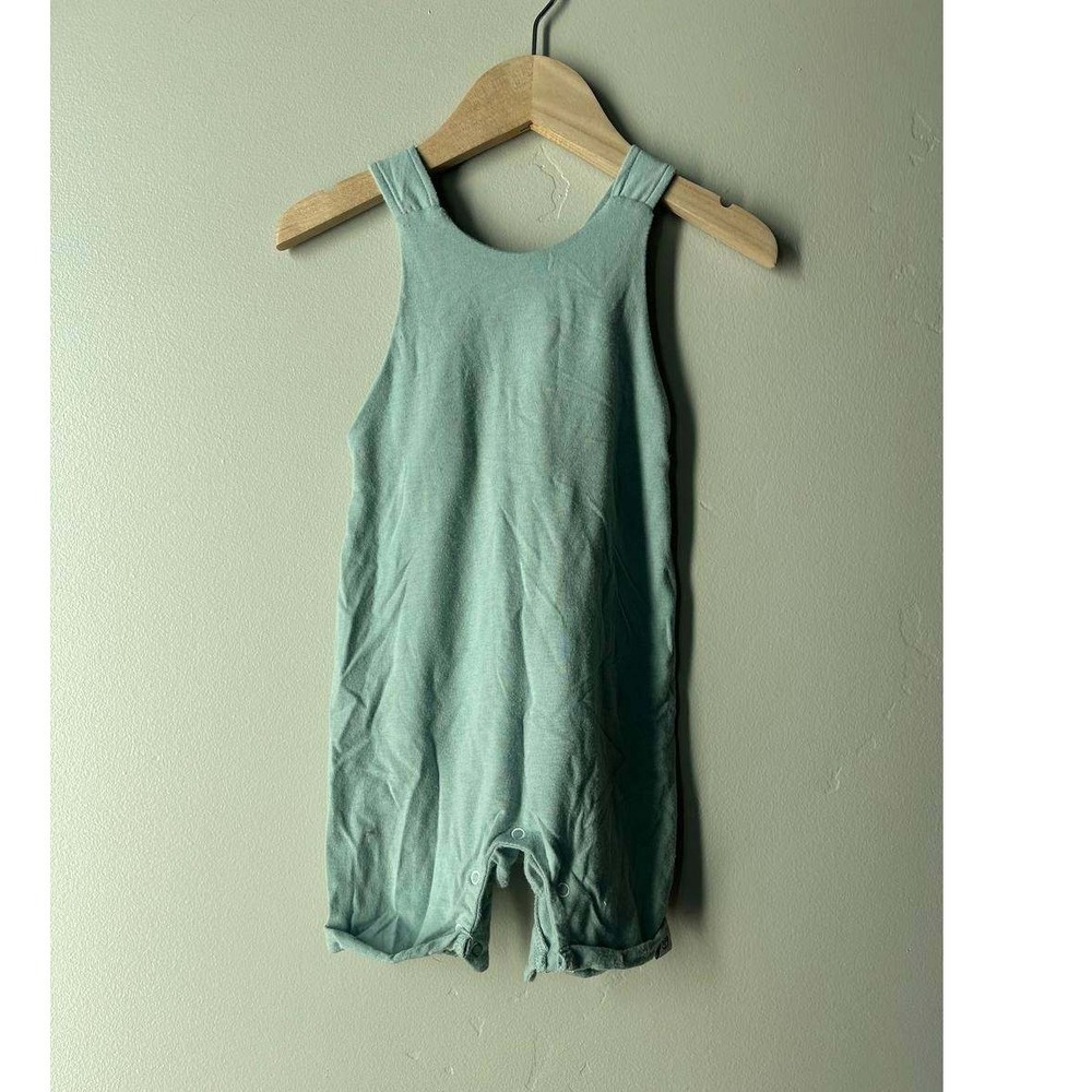 Sloane West Clothing Co Romper Sage Green Handmade Scandi Neutral Euro Summer